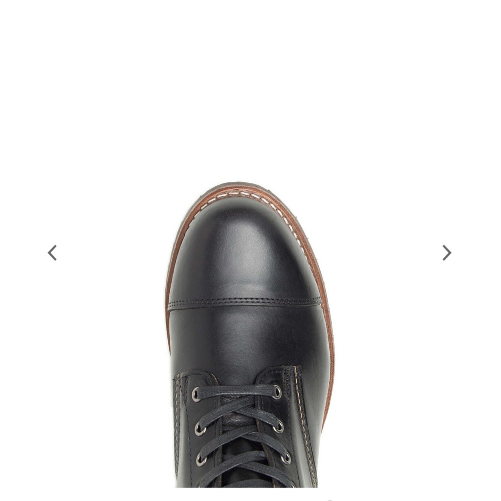 Wolverine 1000 Mile Cap-Toe Boot - Black Leather - Picture 2 of 13